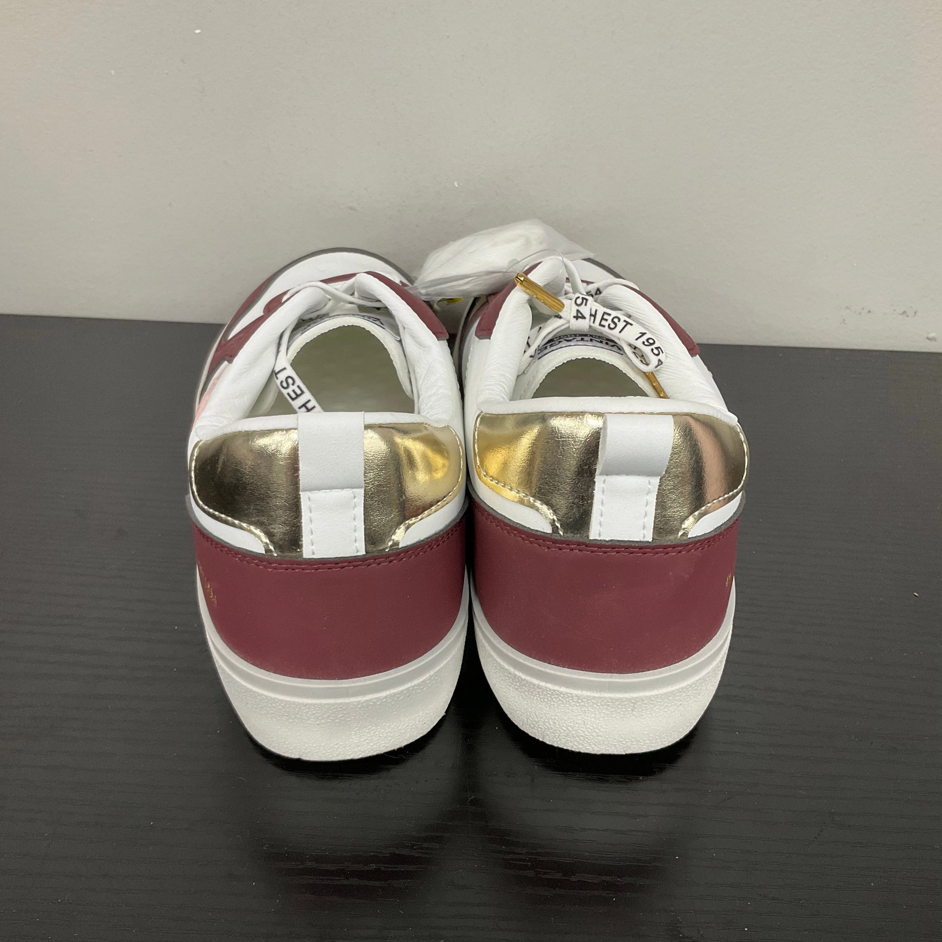 SHOES SNEAKERS by VINTAGE HAVANA In RED & WHITE, Size: 9 Drivetrain Casual Composite Toe Work Shoe
