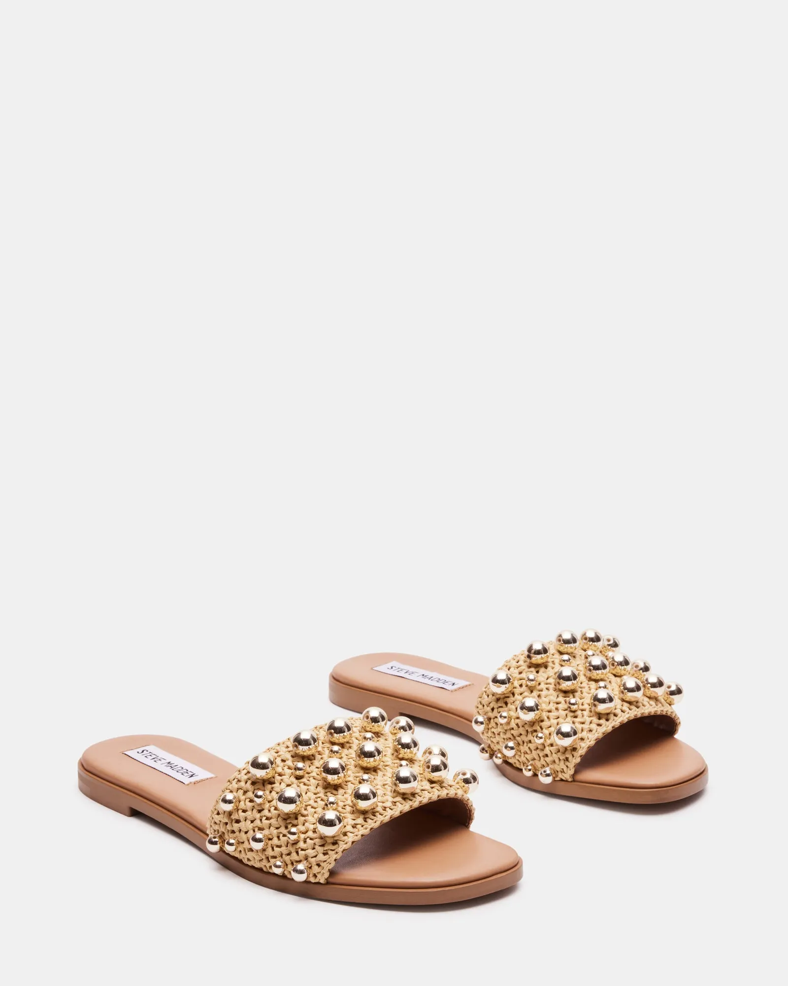 KEELY NATURAL RAFFIA Bottom Sandals