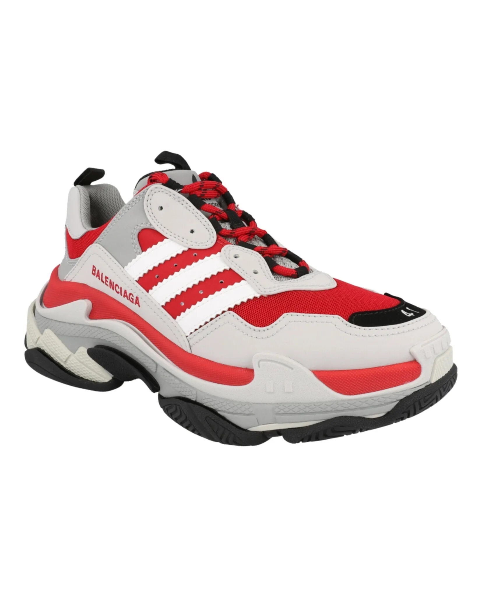 Casual Boots And Shoes Balenciaga Adidas x  Triple S Sneaker Mens 712821-W2ZB4-6121