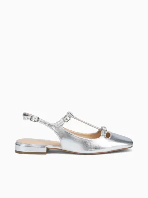 90s Casual Shoes Silva Silver Soft Metal