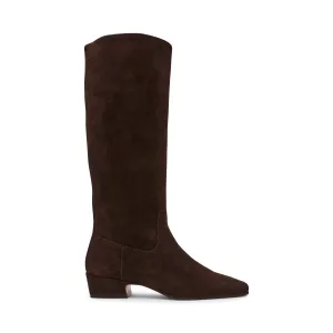 Boots That Make You Taller Dantelle Boot BROWN SUEDE