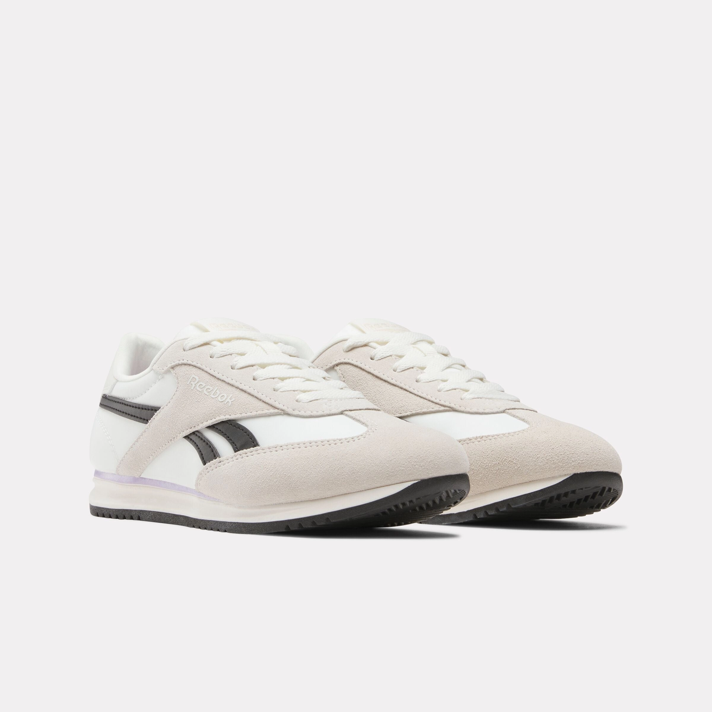 Casual Shoes At Famous Footwear Reebok World 70 White/Purple/White