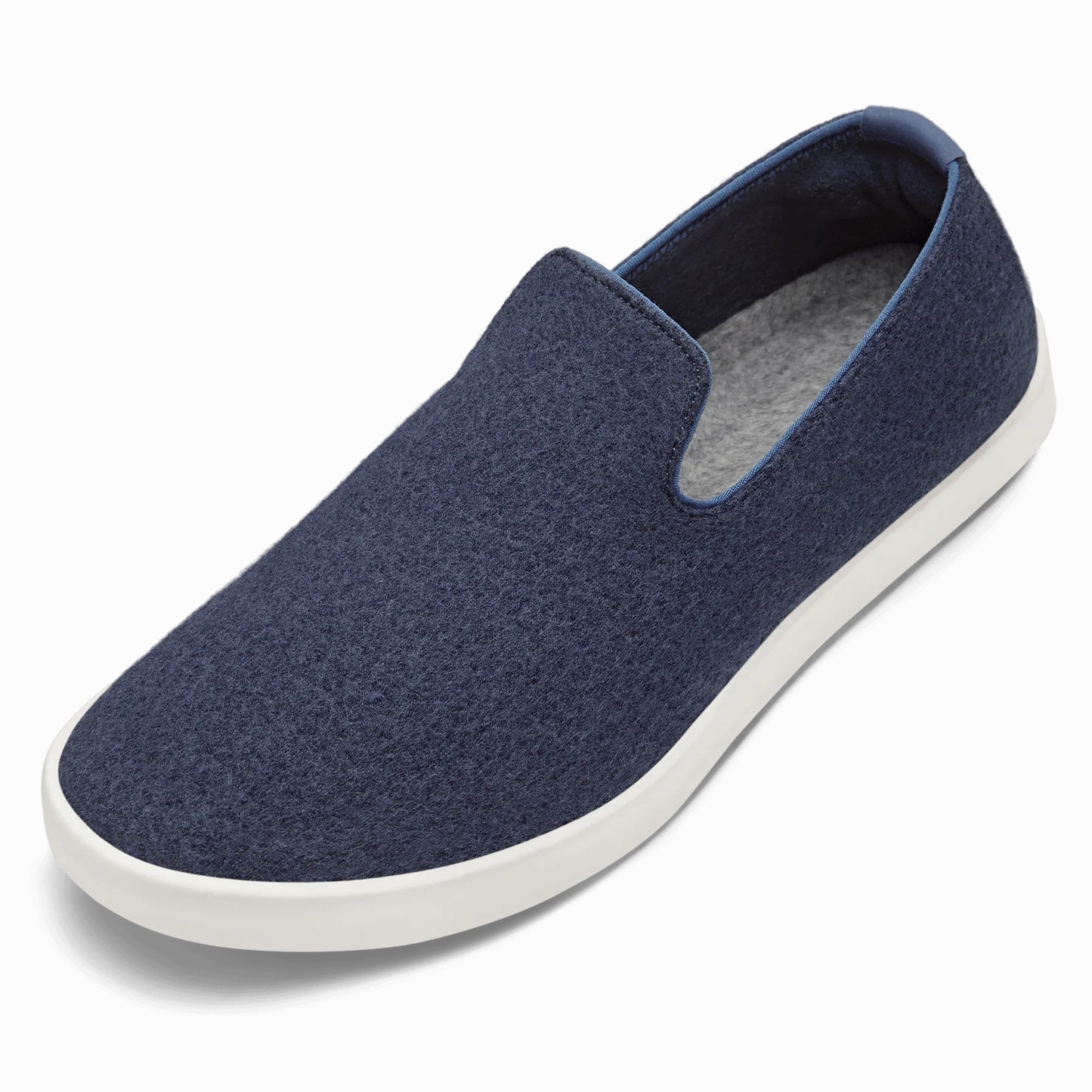Hidden Wedge Casual Shoes Allbirds Wool Loungers - LIMITED EDITION: Hazy Indigo (Blizzard Sole)