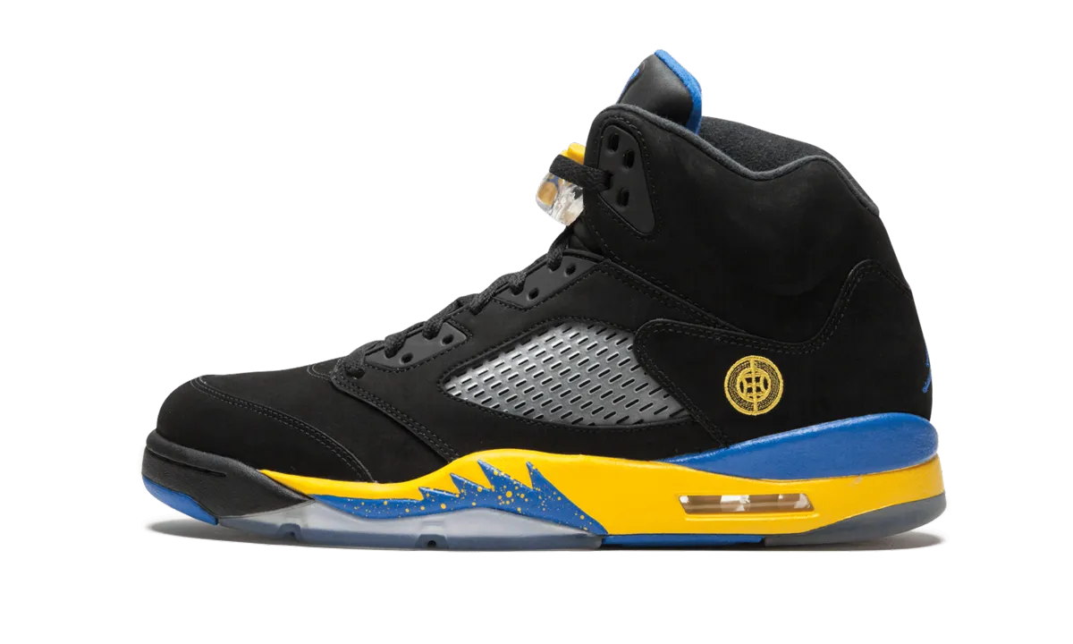 Force One Sneakers Air Jordan 5 Retro "Shanghai Shen"