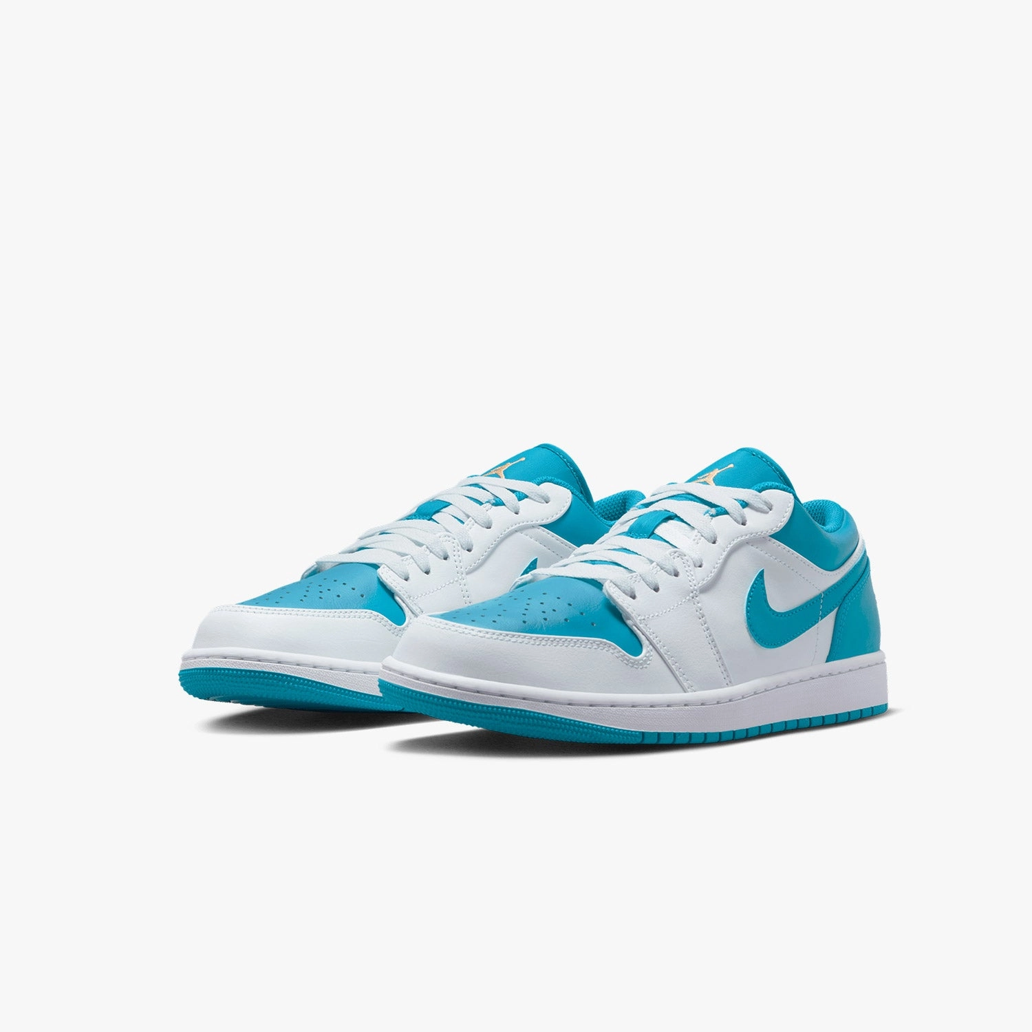 Slip On Leather Sneakers Men's Air Jordan 1 Low "Aquatone"