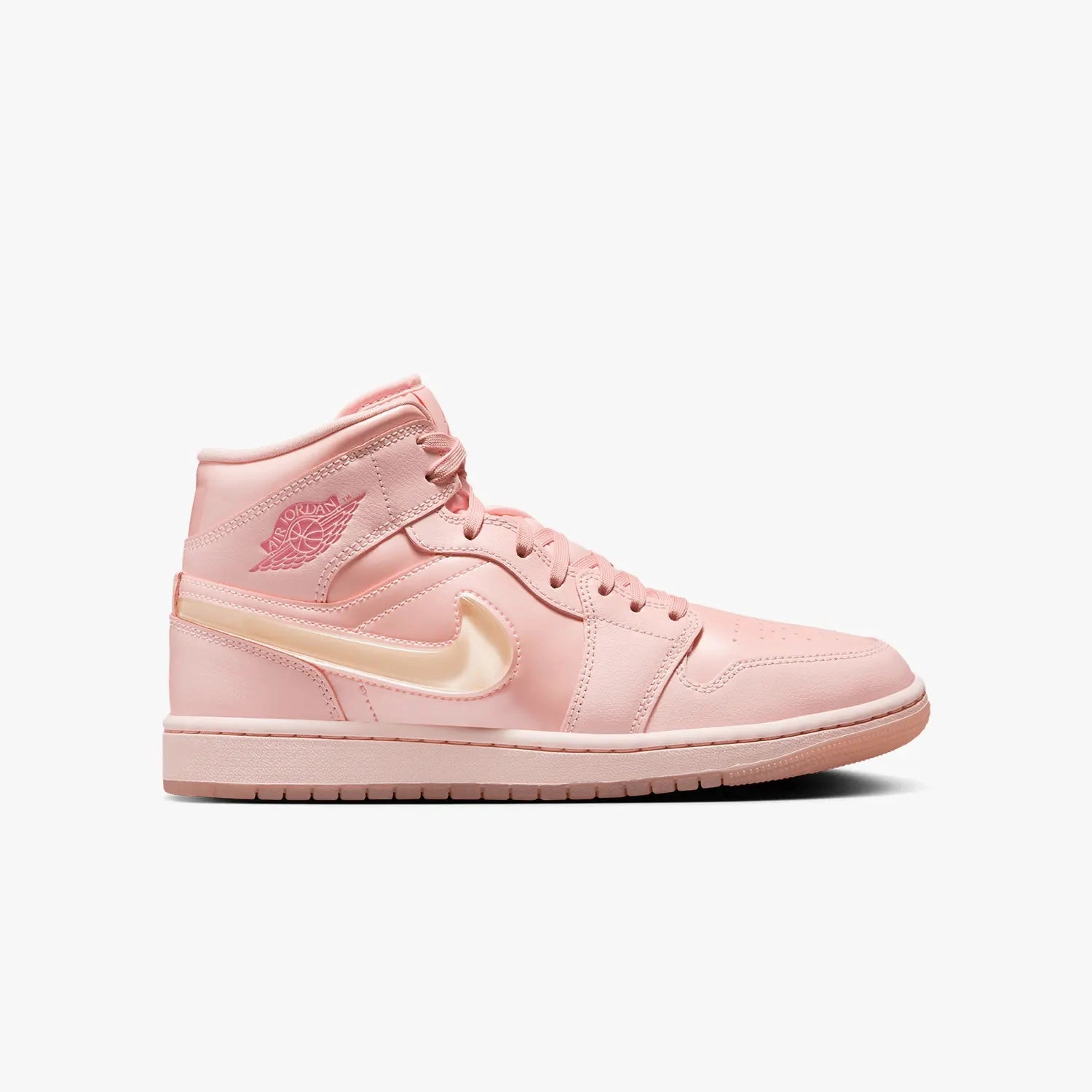 Women's Air Jordan 1 Mid SE "Patent Valentine's Day" 23 Sneakers