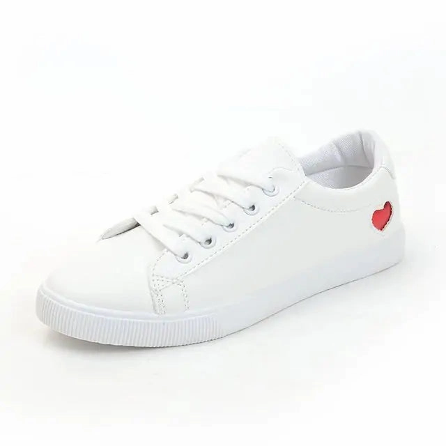 Skate White Shoes Casual Mochi Shoes
