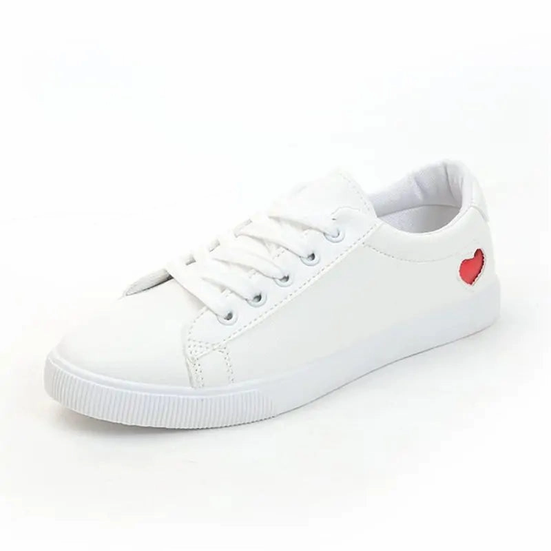 Casual Genuine Leather Shoes Skate White Shoes