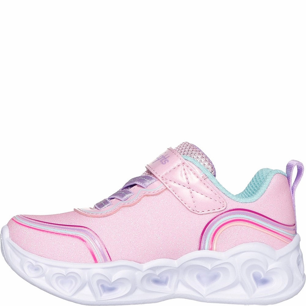 Lace Up Shoes Casual Skechers Heart Lights - Retro Hearts Shoes