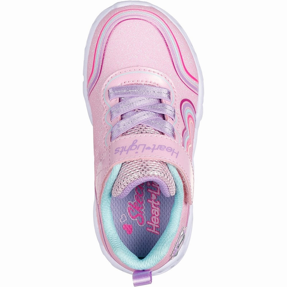Urban Casual Shoes Skechers Heart Lights - Retro Hearts Shoes