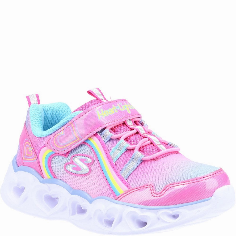 Skechers Heart Lights Rainbow Lux Sports Shoes