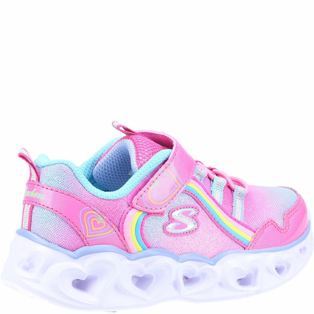 Skechers Heart Lights Rainbow Lux Sports Shoes Best Walking Casual Shoes For Travel