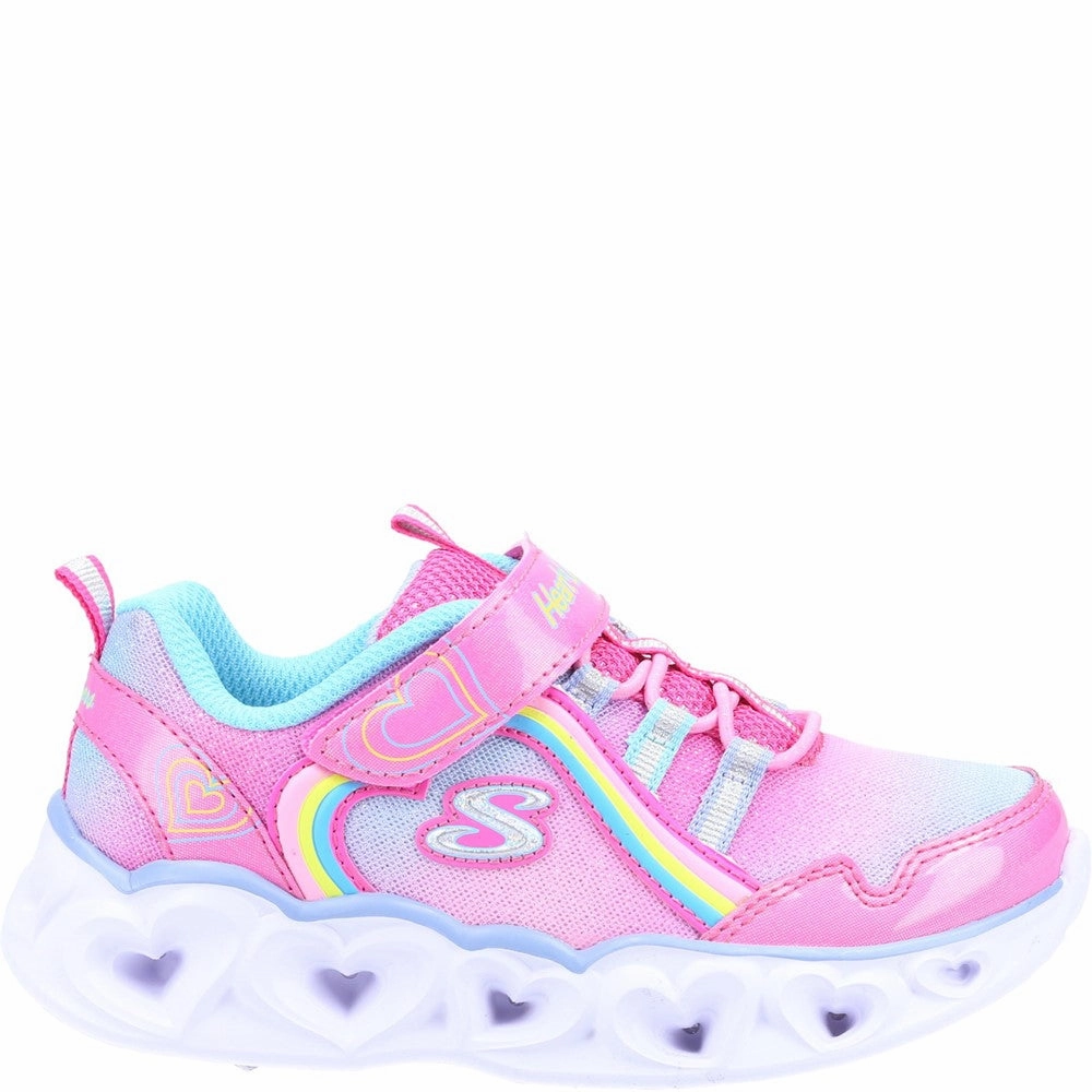 Superstar Xlg Casual Skechers Heart Lights Rainbow Lux Sports Shoes