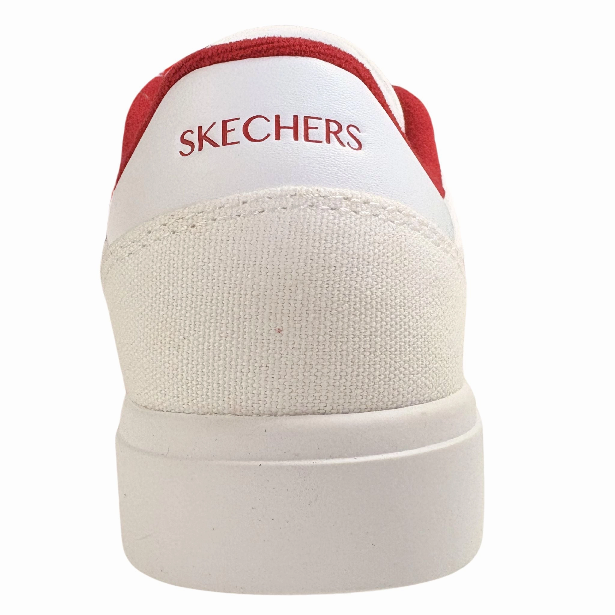 Hope Casual Shoe Skechers Women's 185012 Eden LX-Vintage Love White Red Casual Shoes