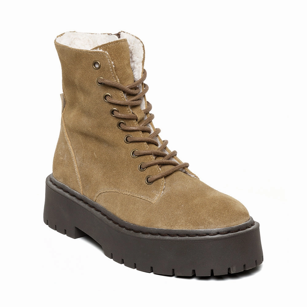 Skylar Boot TAUPE/BROWN Light Brown Boots