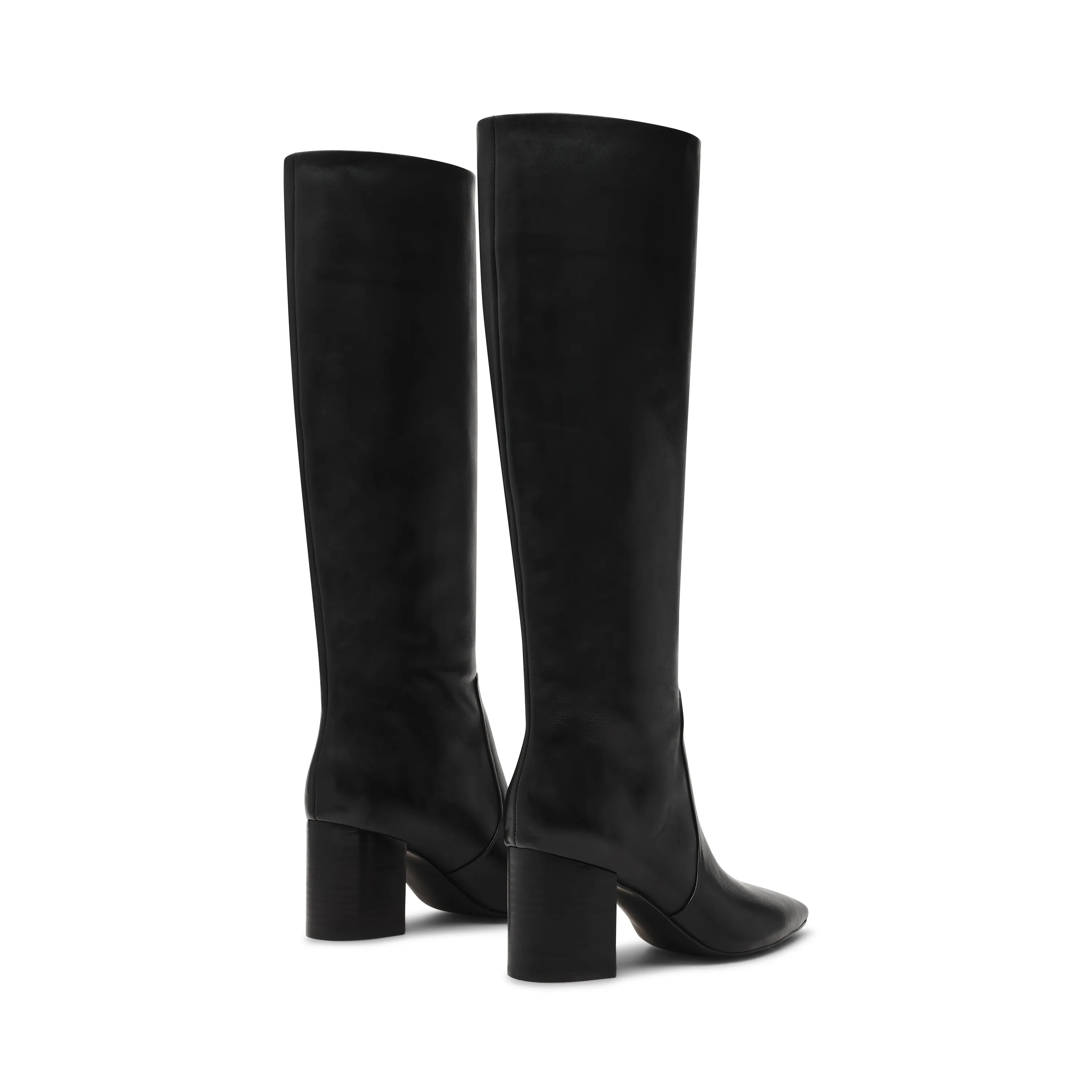 Skyline Boot BLACK LEATHER Cowhide Boots