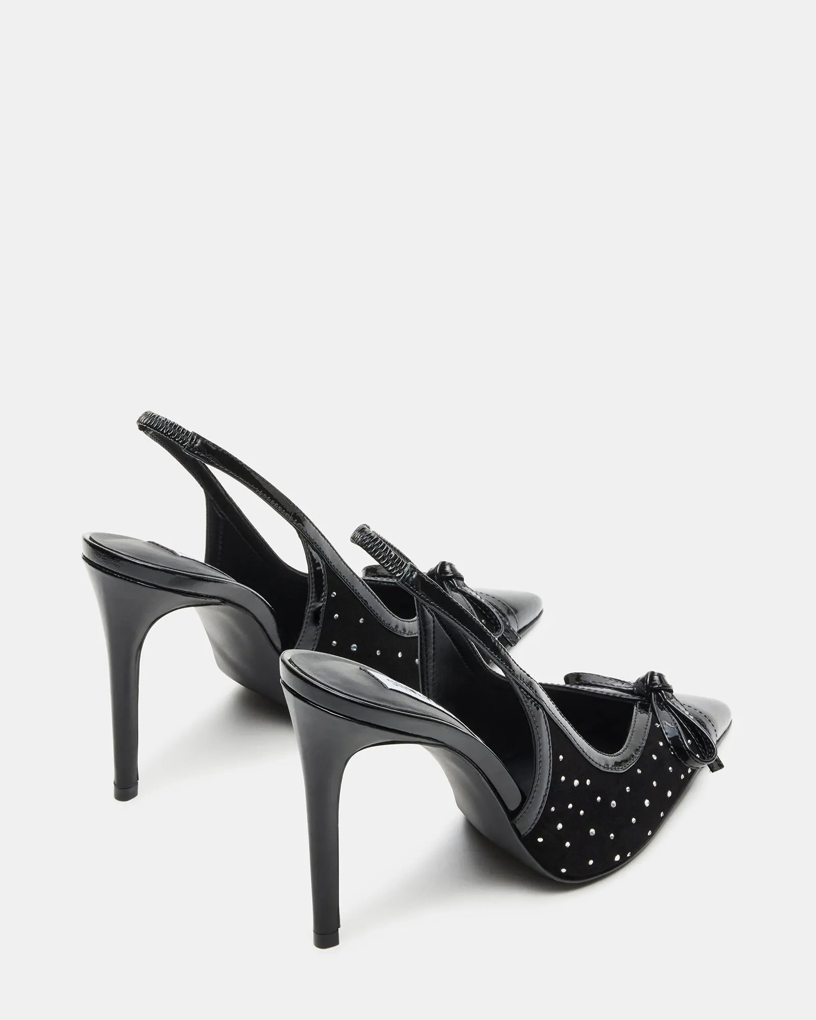 SLEEK BLACK MULTI High Heels Affordable