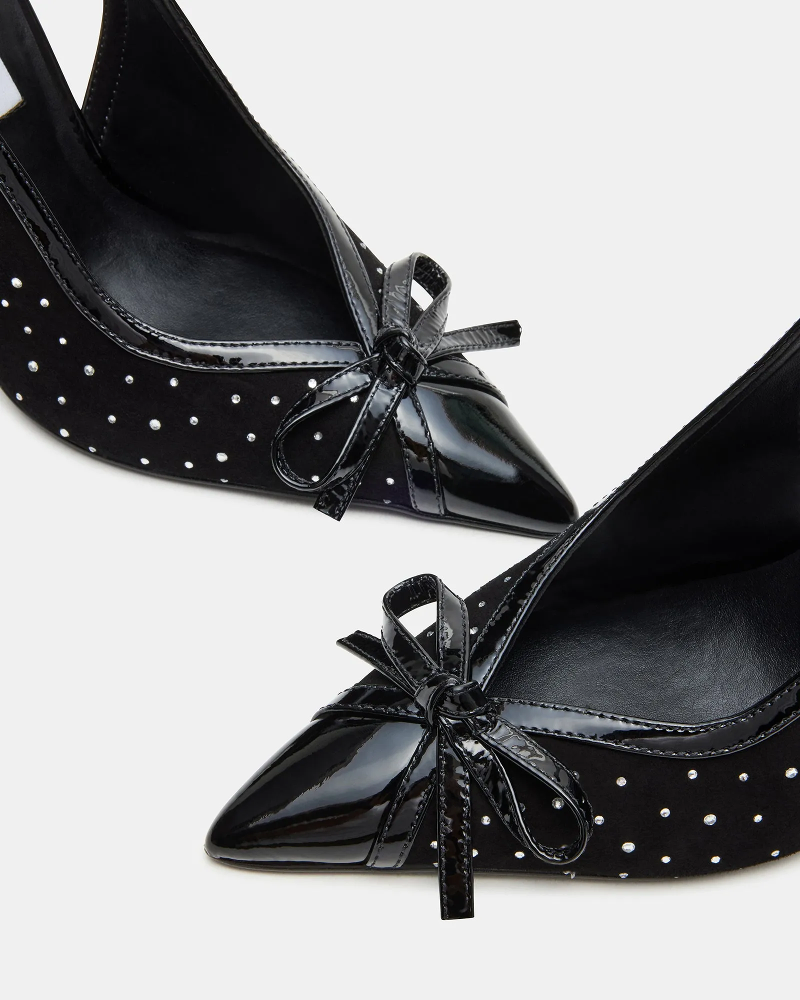 SLEEK BLACK MULTI High Heels Teasing