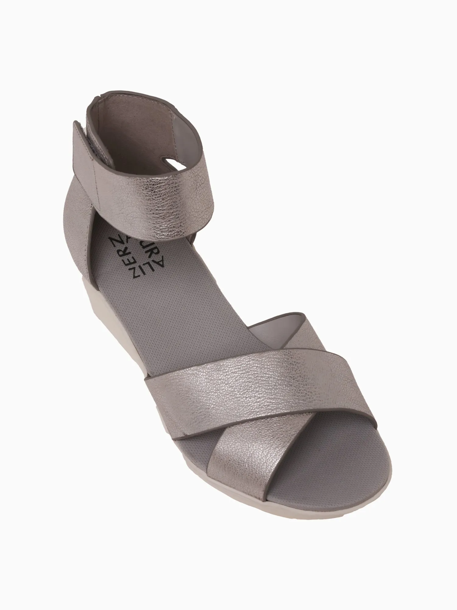 Versatile Business Shoes Riviera Silver Leather