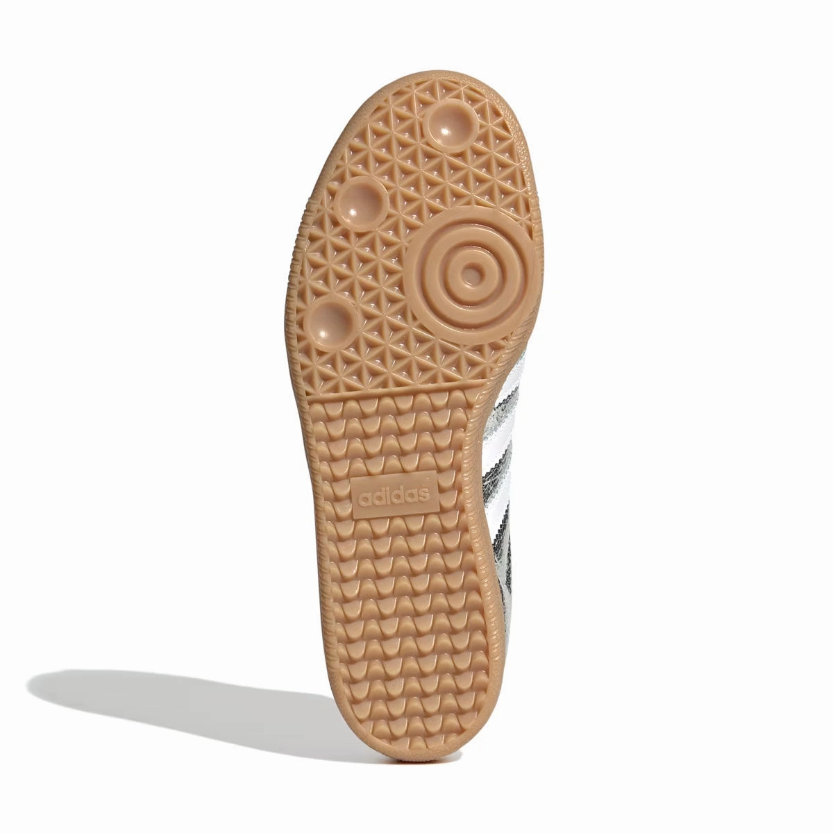 Wmns Samba OG 'Silver Metallic Cloud White' Casual Bowling Shoes