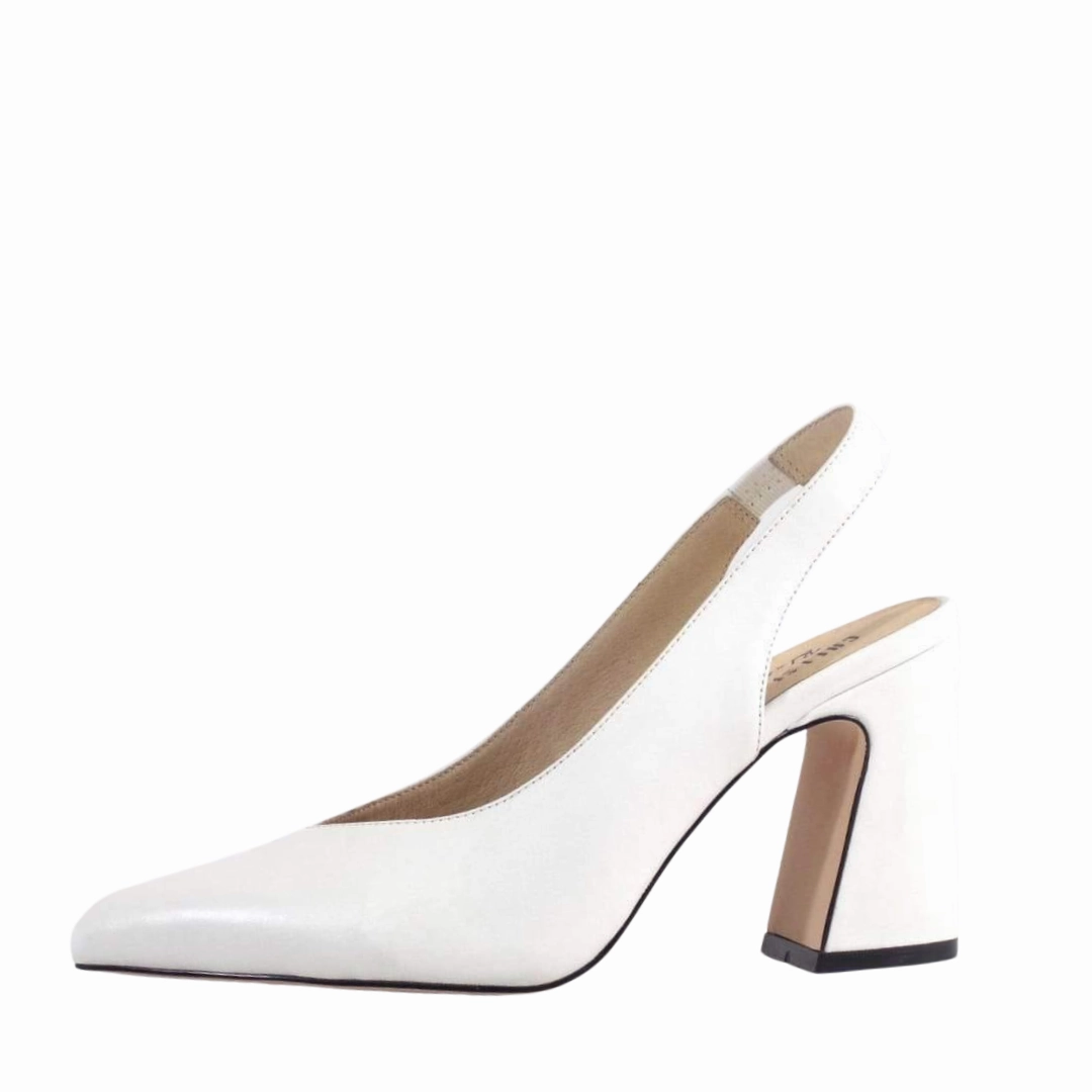 High Heel Gym Shoes Kenzie Slingback Pointy Toe Heels