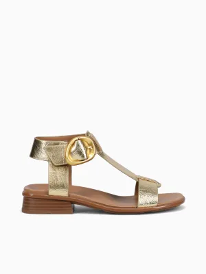 Casual Shoes For Spring Brandy Dark Gold Leather