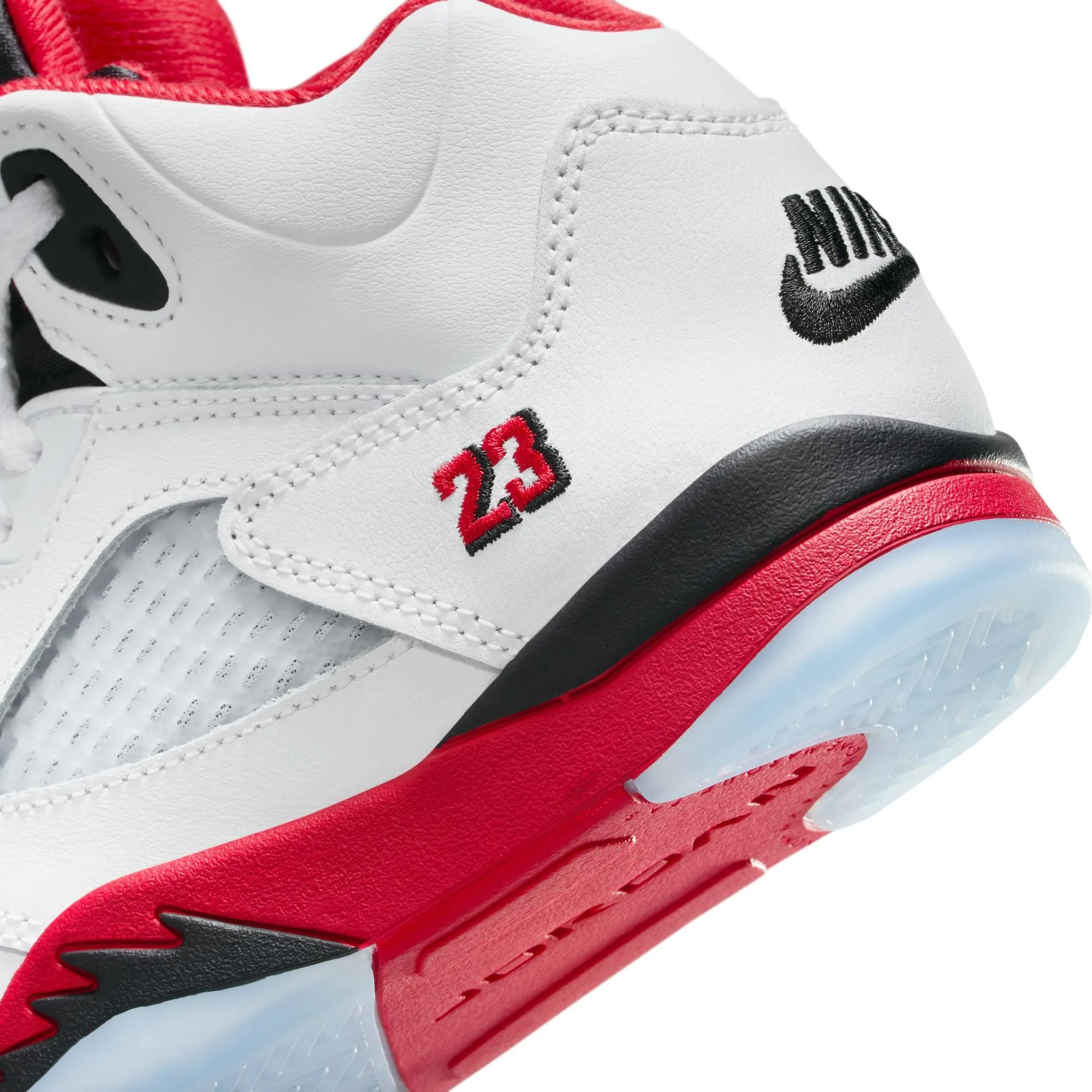 Roa Sneakers Kids Air Jordan 5 Retro OG 'Fire Red Black Tongue'