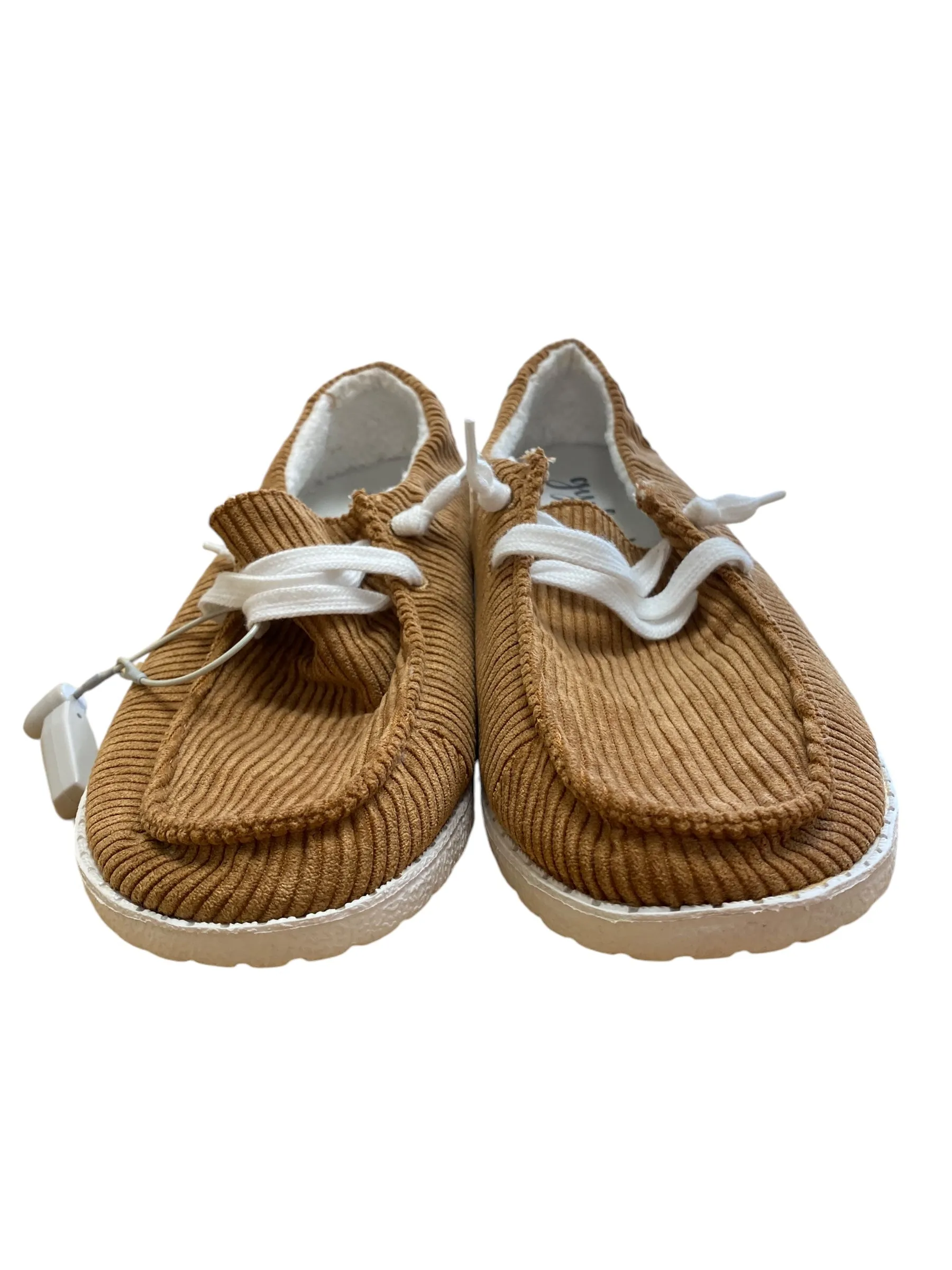 Shoes Flats By Gypsy Jazz In Brown, Size: 9 Lace Flat Bridal Shoes