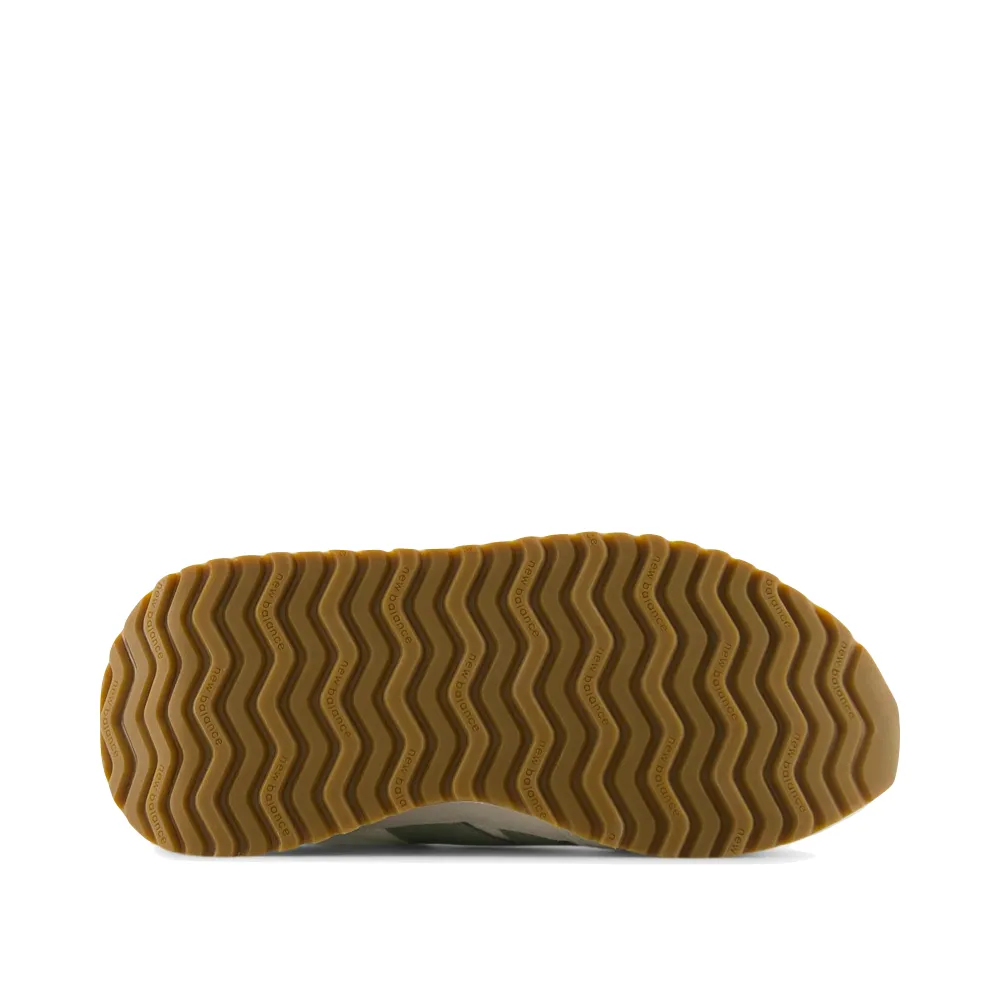 Men's New Balance Brown New Balance Women's 237 Sneaker in Sea Salt with Garter Snake