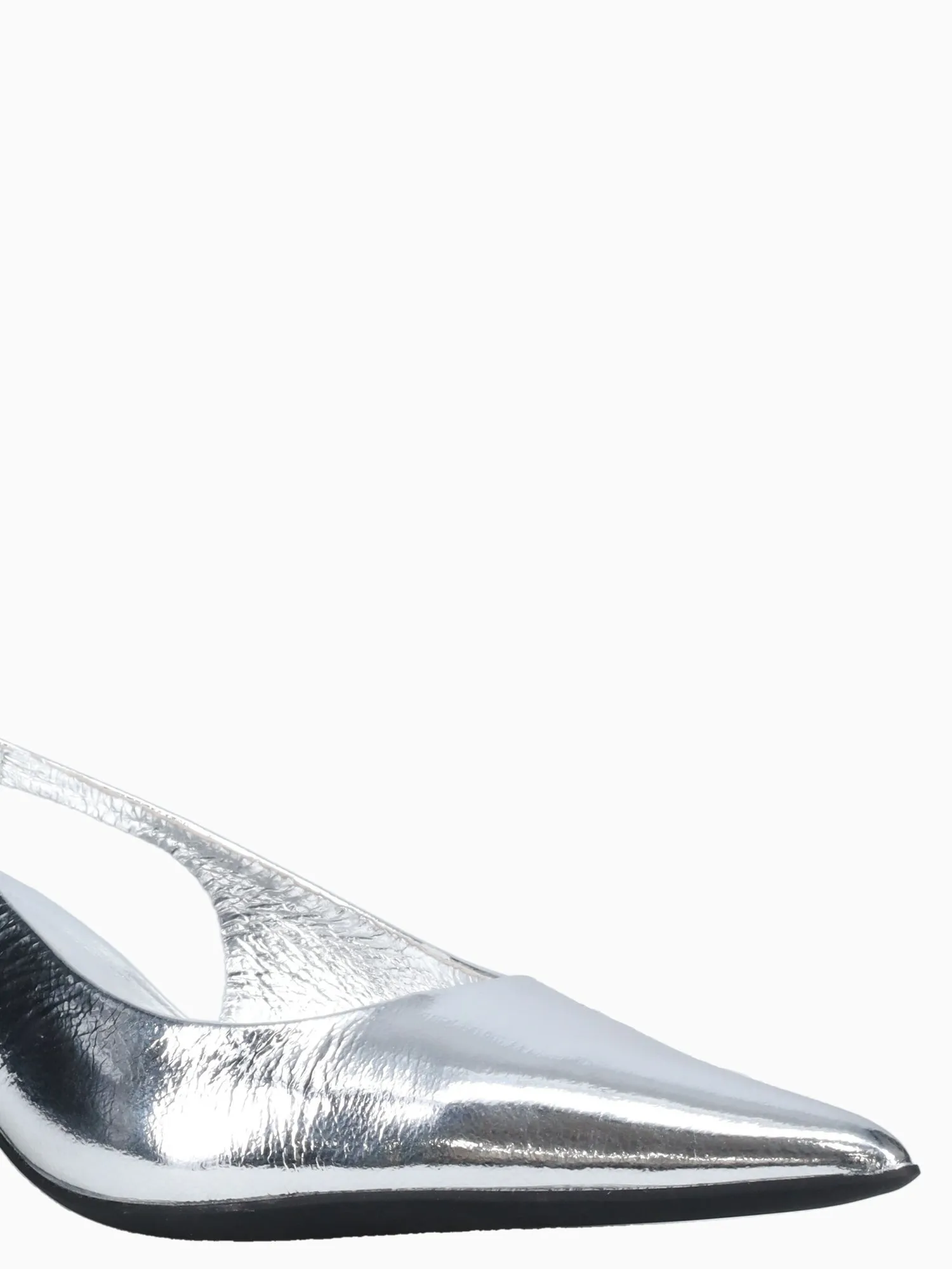 Persona Silver Shinny Leather Athletic And Casual Shoes