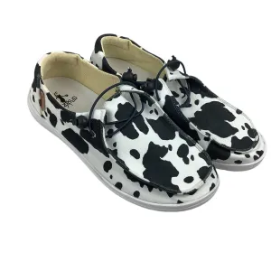 Ballerina Flat Shoes Shoes Flats By Corkys In Animal Print, Size: 10