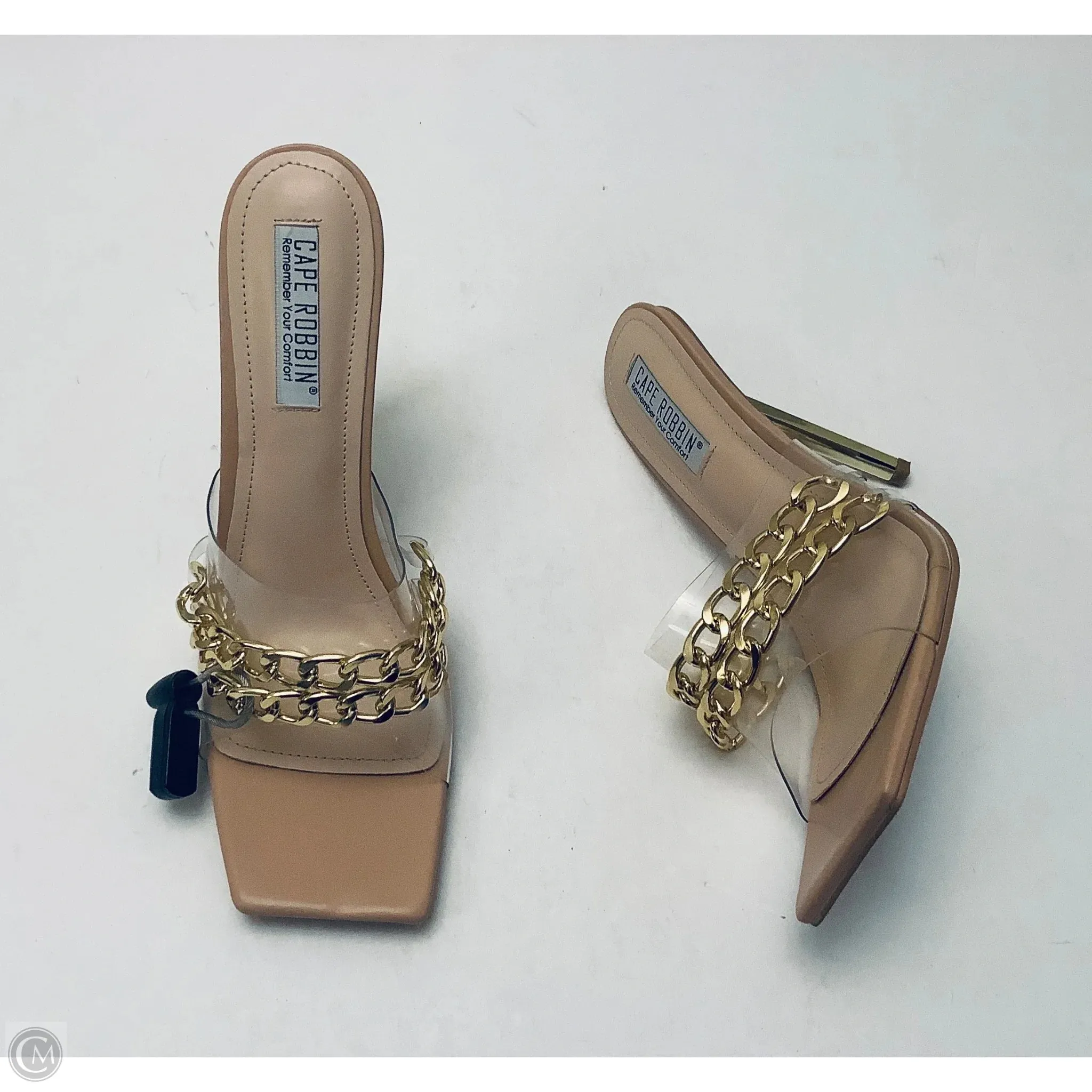 Shoes Heels Stiletto By Cmf In Gold, Size: 11 P-6000 Premium Casual Shoes