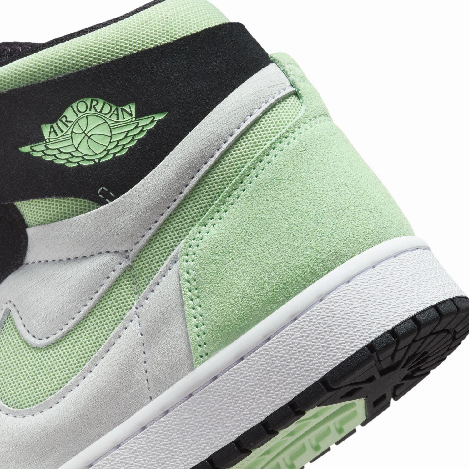Air Jordan 1 Zoom Air CMFT 2 'Honeydew' Breathable Sneakers