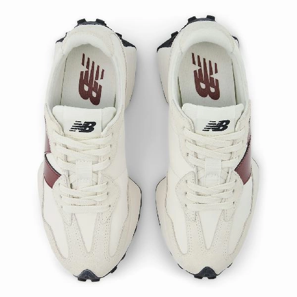 Womens New Balance 327 in Sea Salt/Monarch Burgundy New Balance 997h Womens