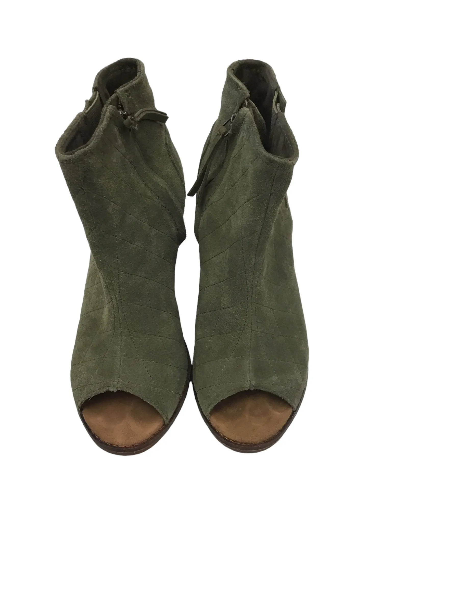 Victorian Lace Up Boots Boots Ankle Heels By Toms  Size: 7