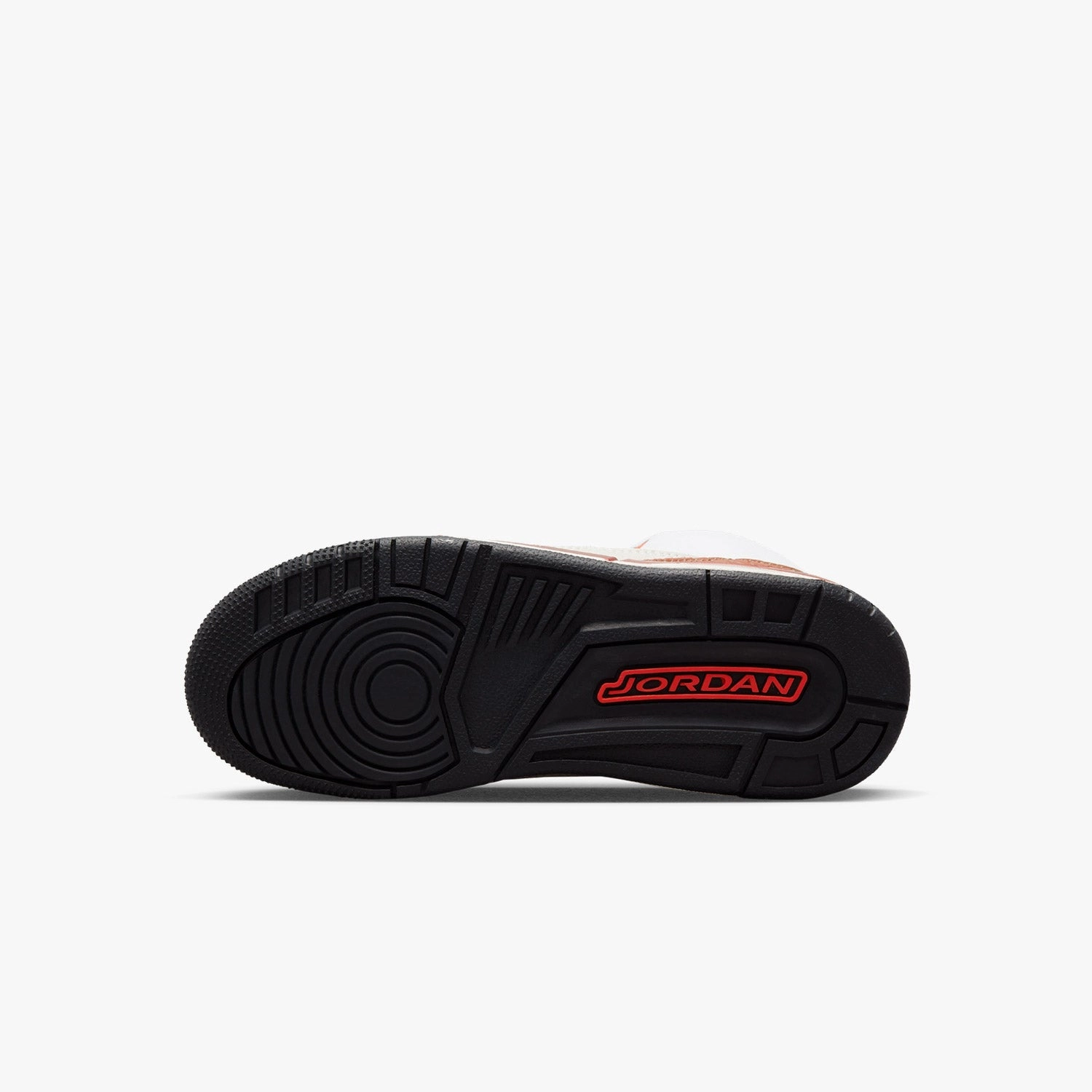 Kid's Air Jordan 3 Retro SE "Mars Stone" Grade School Cross Shield Silver Program