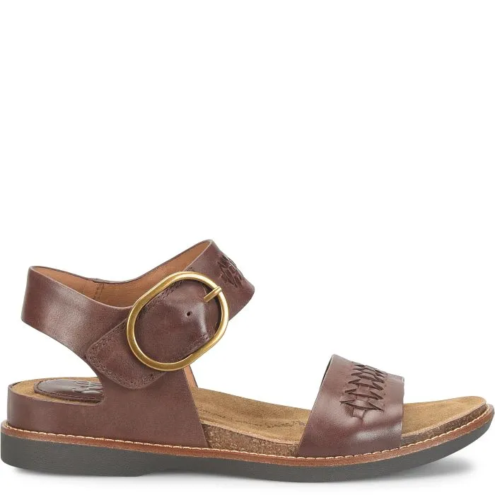 Sandals Pearl Sofft Women's Bali II Artisan Sandal - Cocoa Brown