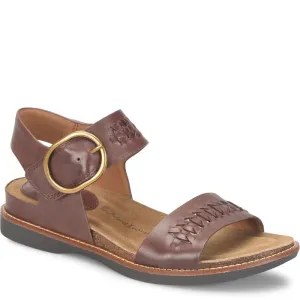 Cover Toe Sandals Sofft Women's Bali II Artisan Sandal - Cocoa Brown