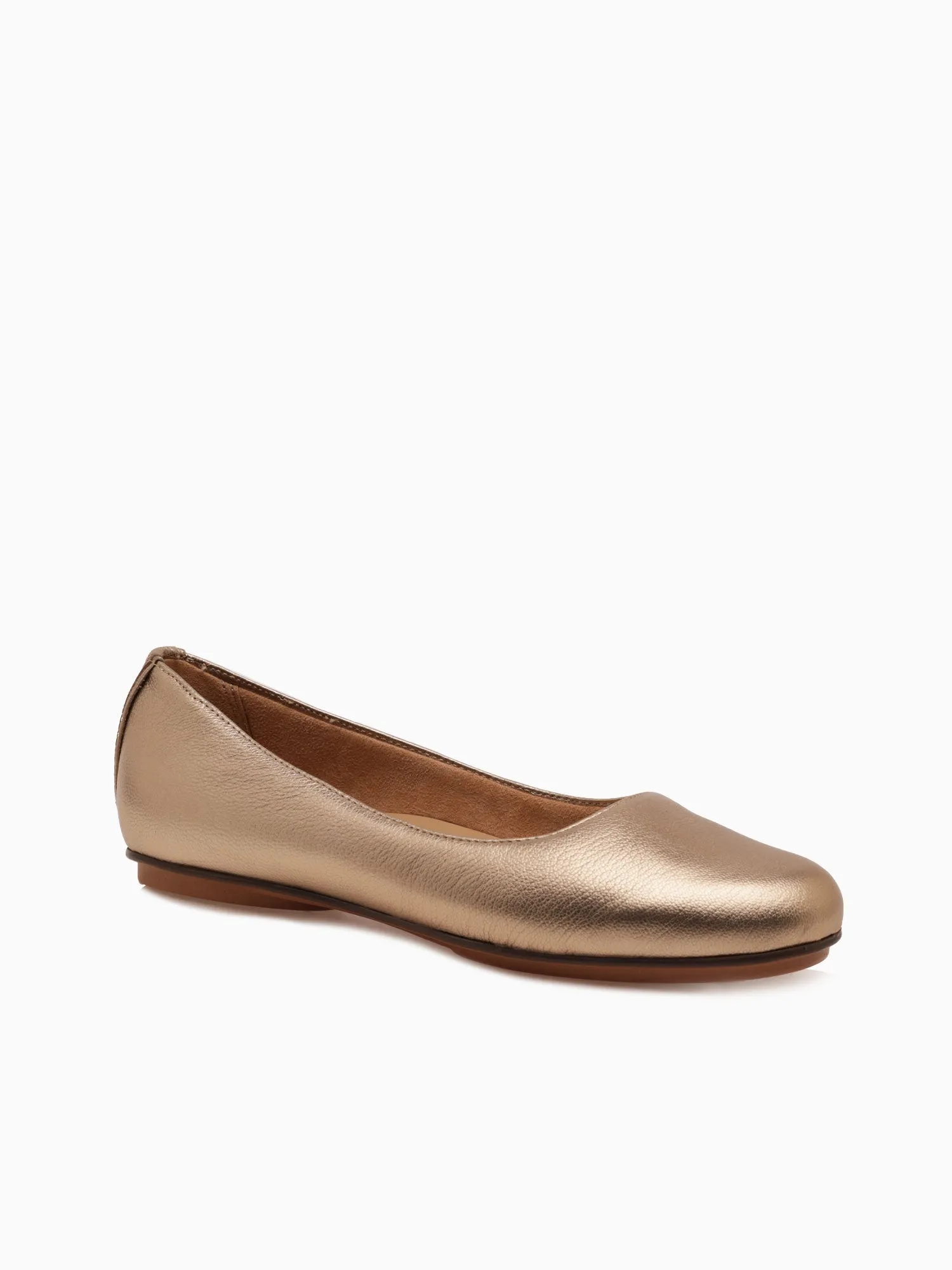 8053 5-eye Casual Shoe Maxwell Lt.gold Leather
