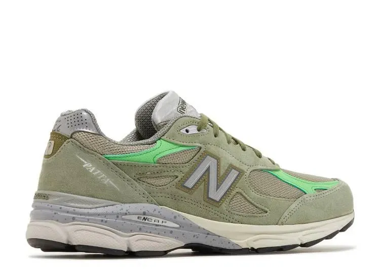New Balance 990v3 x Patta Green