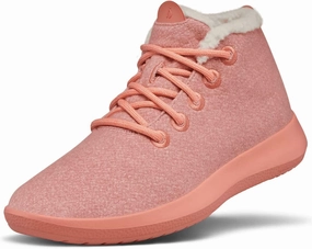 Leather Shoes Casual Wear Allbirds - Wool Runner-up Mizzles - Calm Coral (Calm Coral Sole)