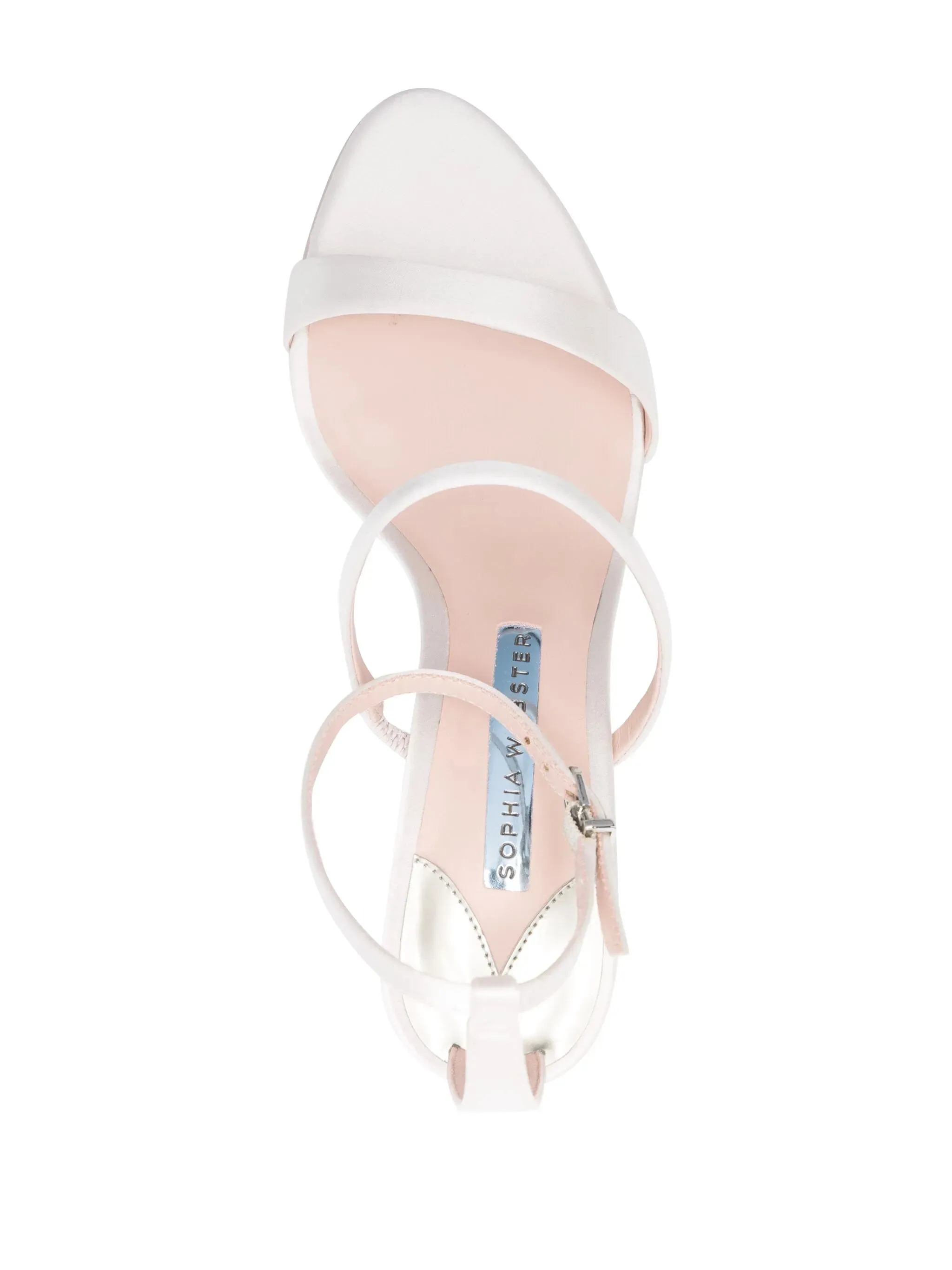 Basics Casual Shoes 85mm satin-finish sandals