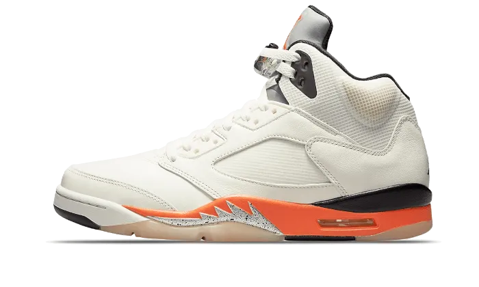 Classic Low Sneakers Air Jordan 5 Orange Blaze (Shattered Backboard)