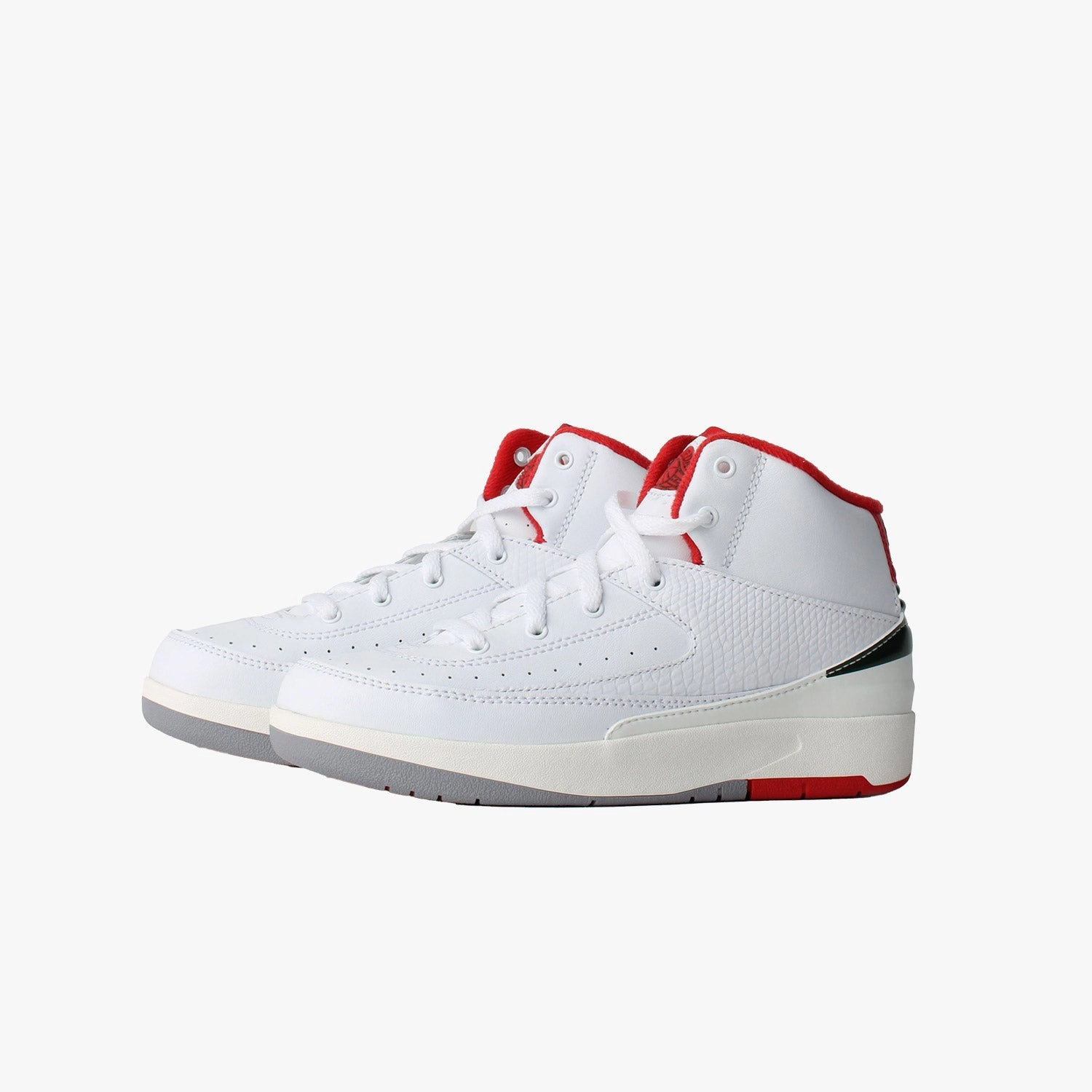 Kid's Air Jordan 2 Retro "Italy" Pre School Sneakers With Big Toe Box