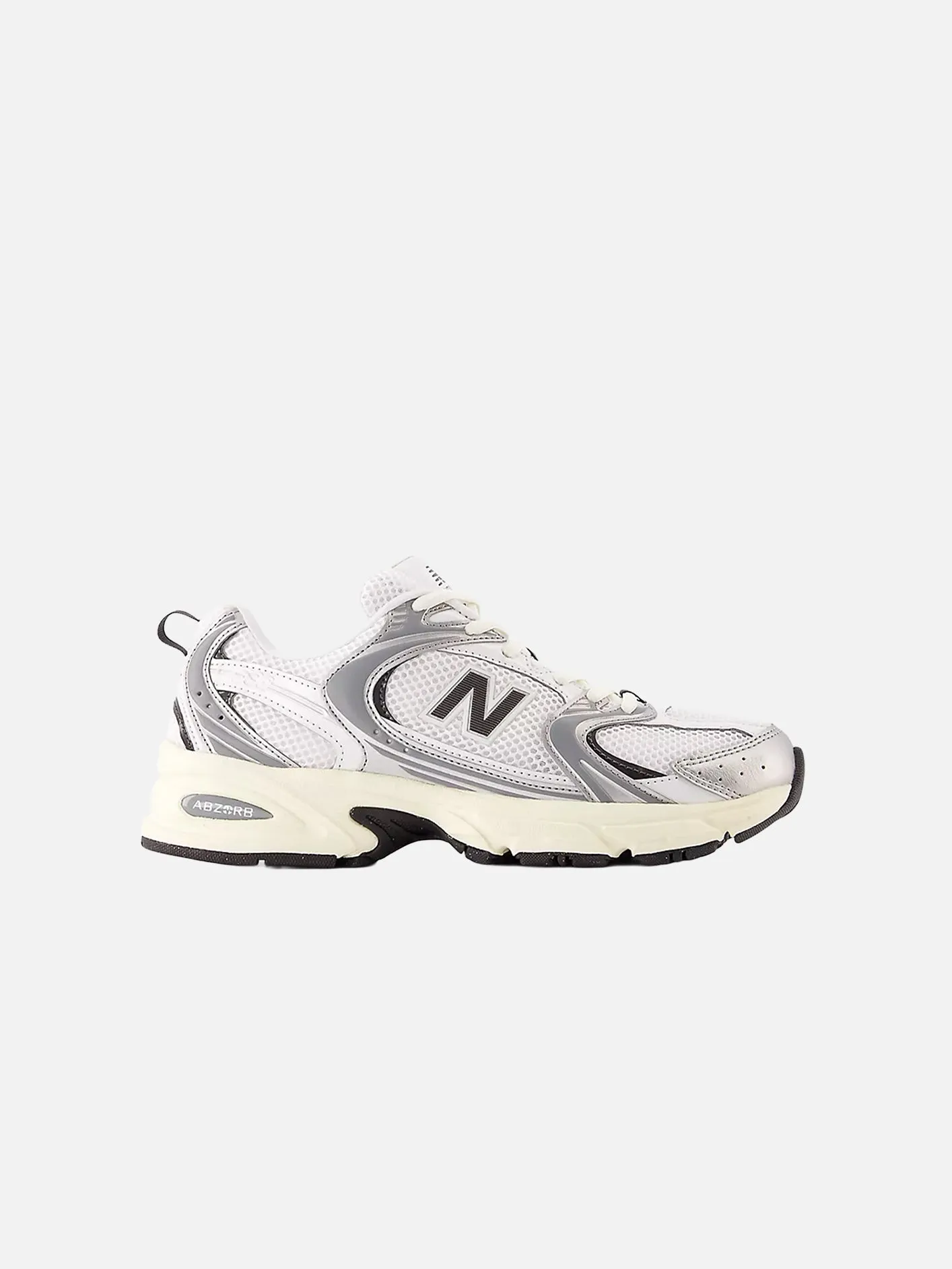 New Balance 327 Colorful 530 "Silver Metallic Black"