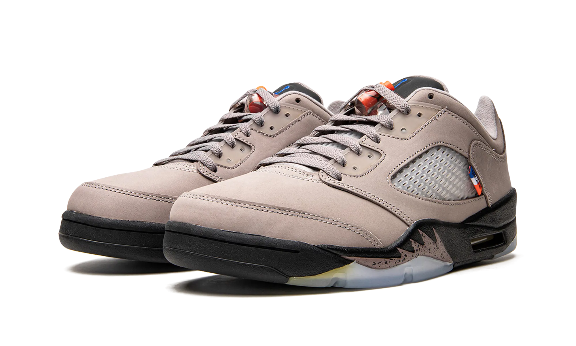 Air Jordan 5 Retro Low "PSG" Sneakers With Rocker Bottom