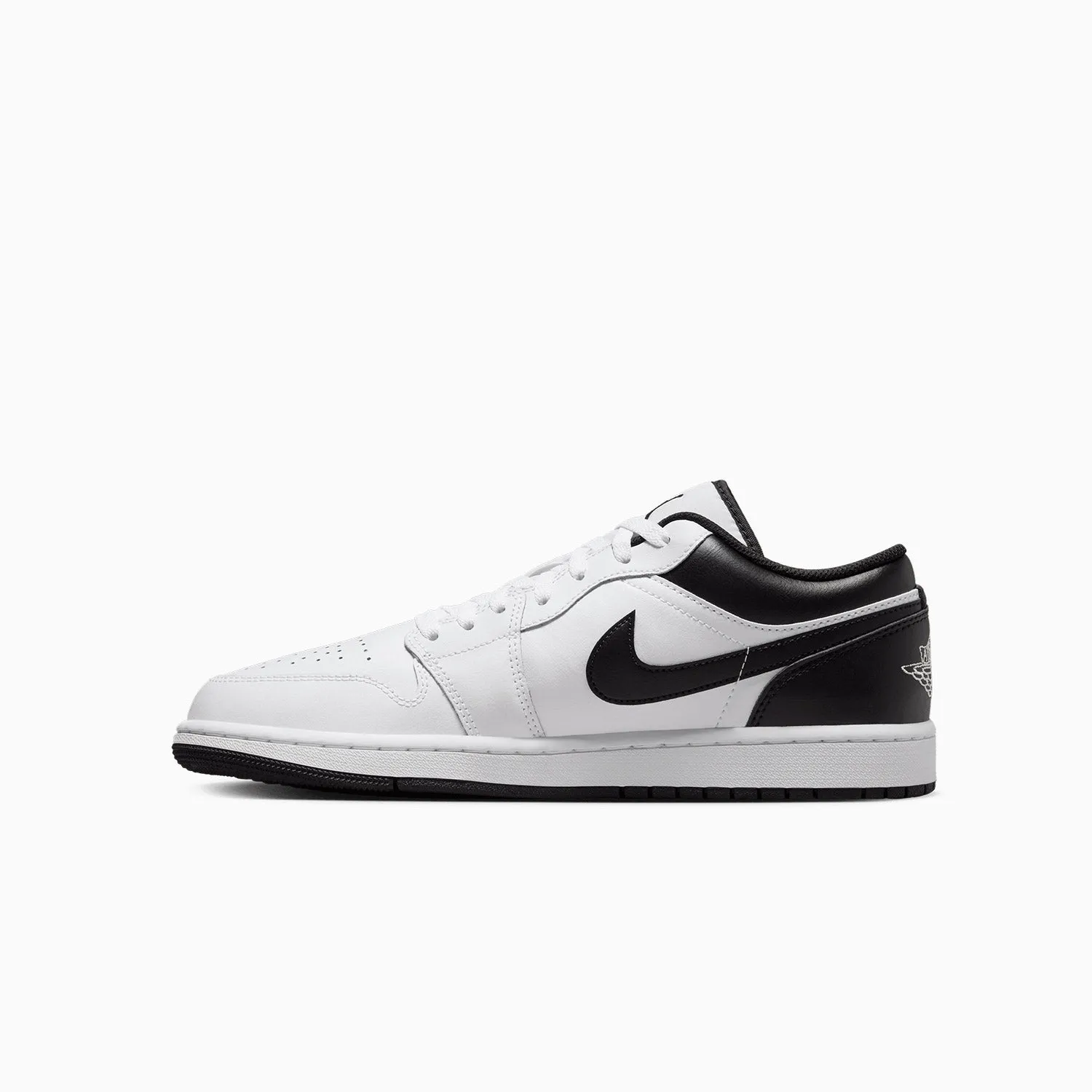 Men's Air Jordan 1 Low "White Black" N B Sneakers