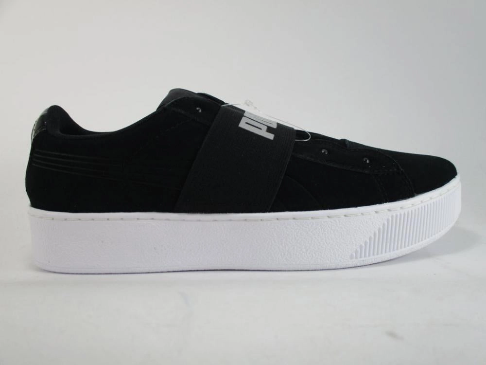 Puma scarpa sneakers da donna con elastico Vikky Platform Elsa 367656 01 nero Emporio Armani Sneakers