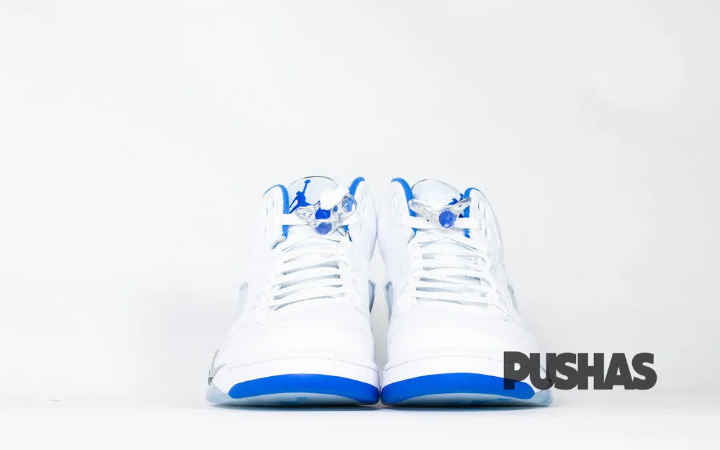 Sneakers With Jeans Air Jordan 5 'White Stealth'