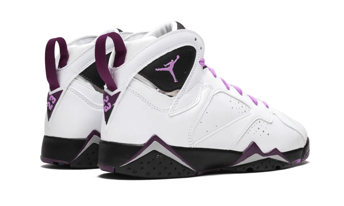 Air Jordan 7 Retro GS "Fuchsia Glow" Cloud 5 Waterproof Sneakers